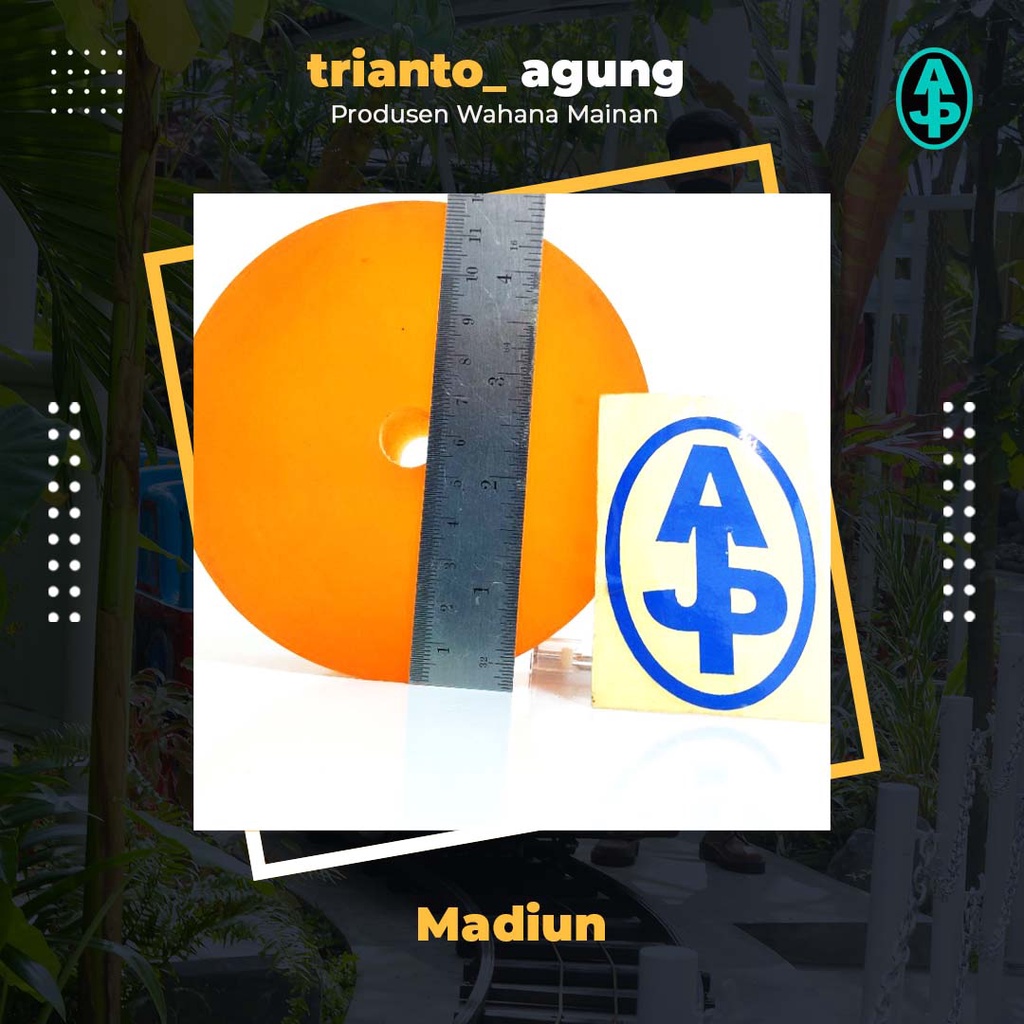 Karet Loko Kereta Lantai mini coaster odong odong rel bawah kereta wisata thomas diameter 12 Bisa CO