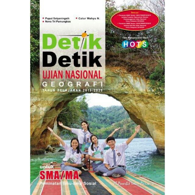 Buku Detik Detik UN SMA/MA Geografi Tahun 2019/2020