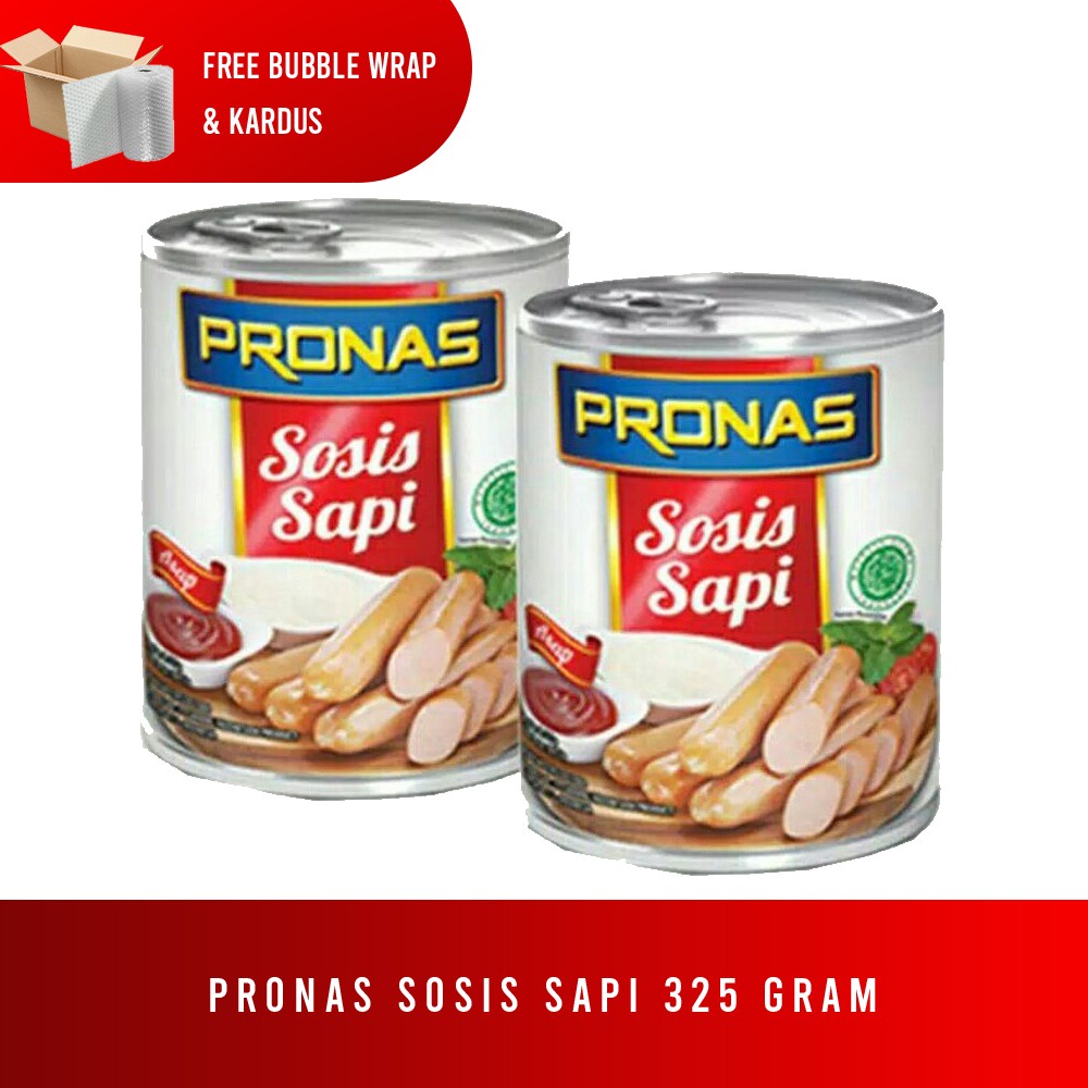 

PRONAS | Pronas Sosis Sapi 325 Gram