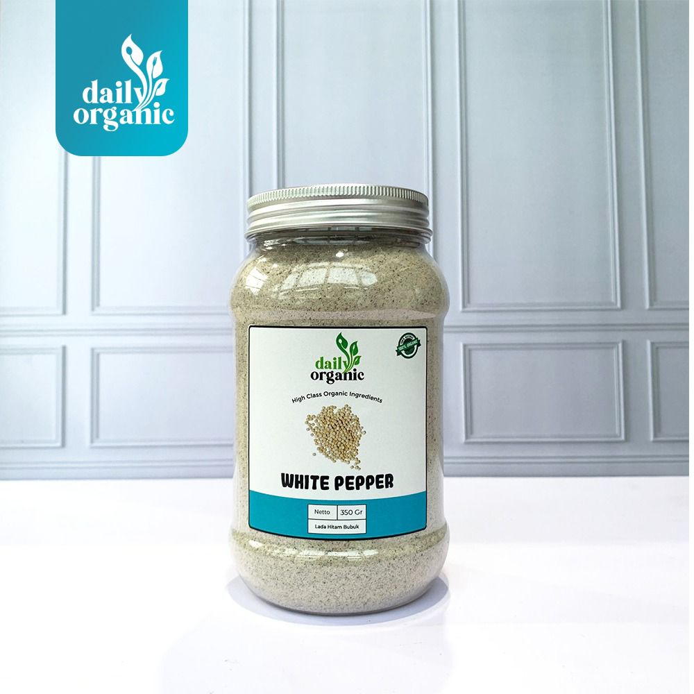 Lada Putih Bubuk / White Pepper / Merica Premium Daily Organic