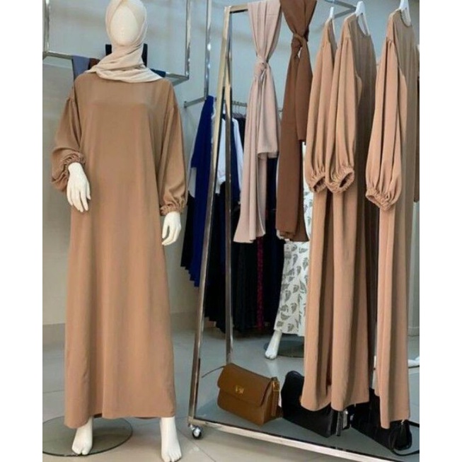 OUTFIT LEBARAN ABAYA TREND IDULFITRI BASIC GAMIS CASUAL KONDANGAN DRESS GAMIS SULTAN