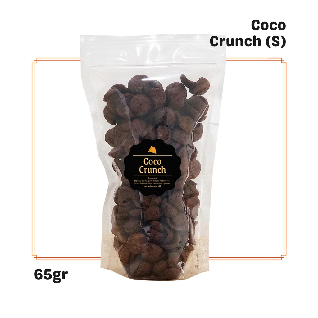 

SNACK KEKINIAN Coco Crunch (S) 65gr / Snack Cemilan / Sereal Cokelat / Coklat Cococrans Koko Krunch