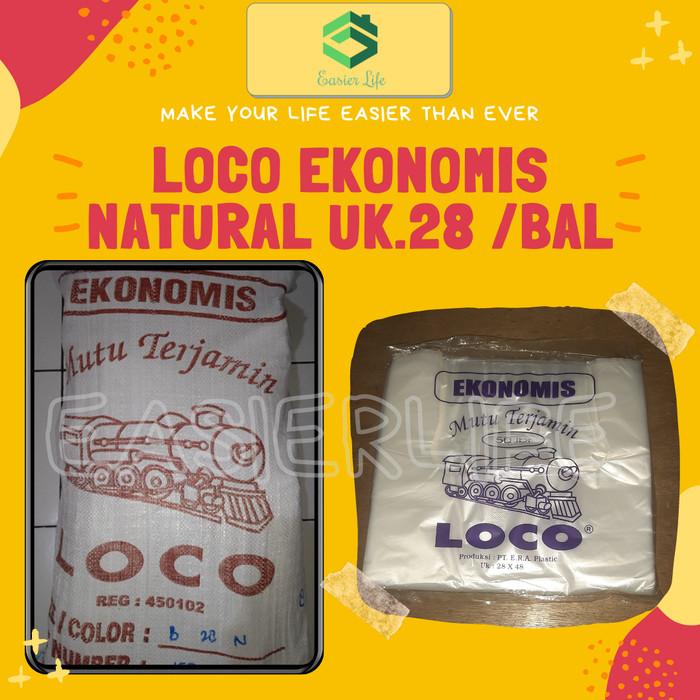 

Wrap Plastik Loco Ekonomis Natural 28 Per Bal
