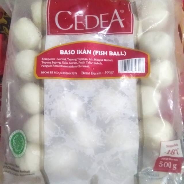 

Cedea baso ikan 500 gr
