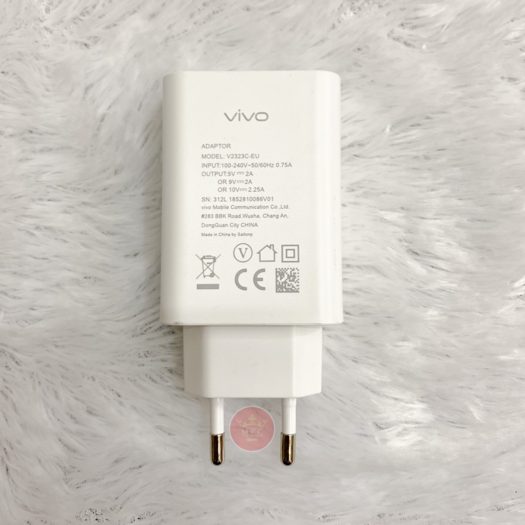 CHARGER VIVO KABEL TYPE C FAST CHARGING FOR VIVO V17 / V19 / S1 PRO / Y50 SUPER CHARGE