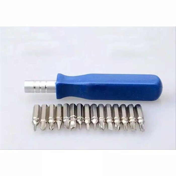 Obeng Set 16 IN 1 Mini ToolKit Screwdriver Handphone Elektro V2