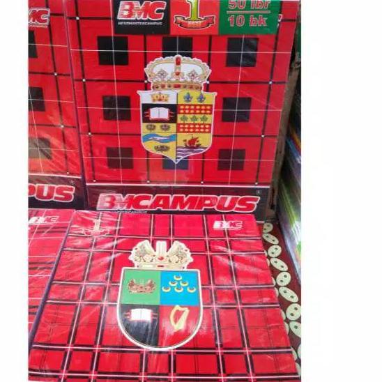 

Special BUKU TULIS BMC CAMPUS 50 LEMBAR ,,
