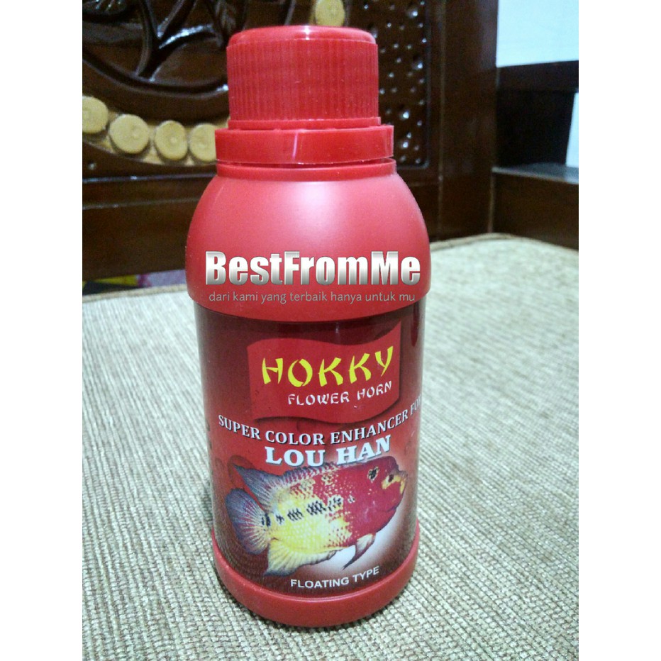 

pelet hokky louhan lohan 3 in 1 super color enhancer food 120gr 120 gr