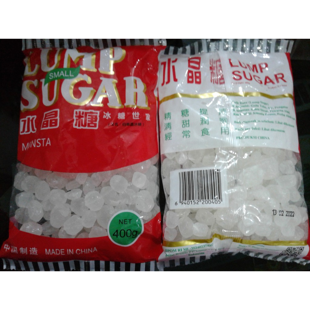 

lump sugar gula batu