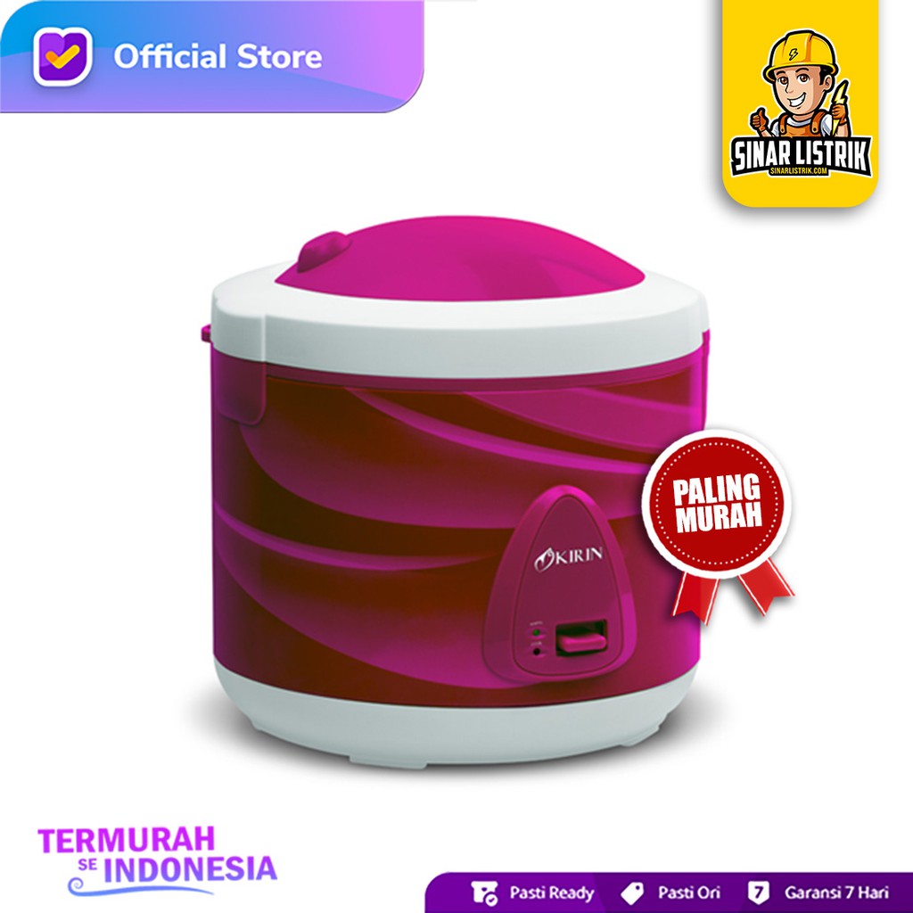 Magic Com Kirin KRC 138 / Magiccom Rice Cooker KRC138 KRC-138 2L - UNGU