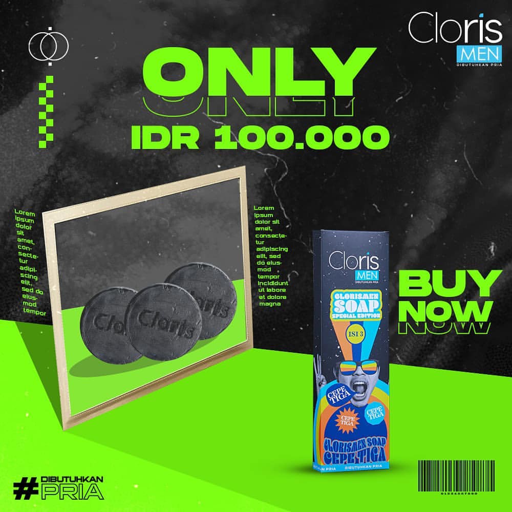 CLORISMEN SKINCARE PRIA memutihkan wajah kusam dan menyembuhkan jerawat bopeng flek hitam komedo MENCERAHKAN MENGHILANGKAN KERUTAN PORI BESAR KOMEDO  BOPENG  SPOT  MENUTRISI KULIT-paket cepe 3