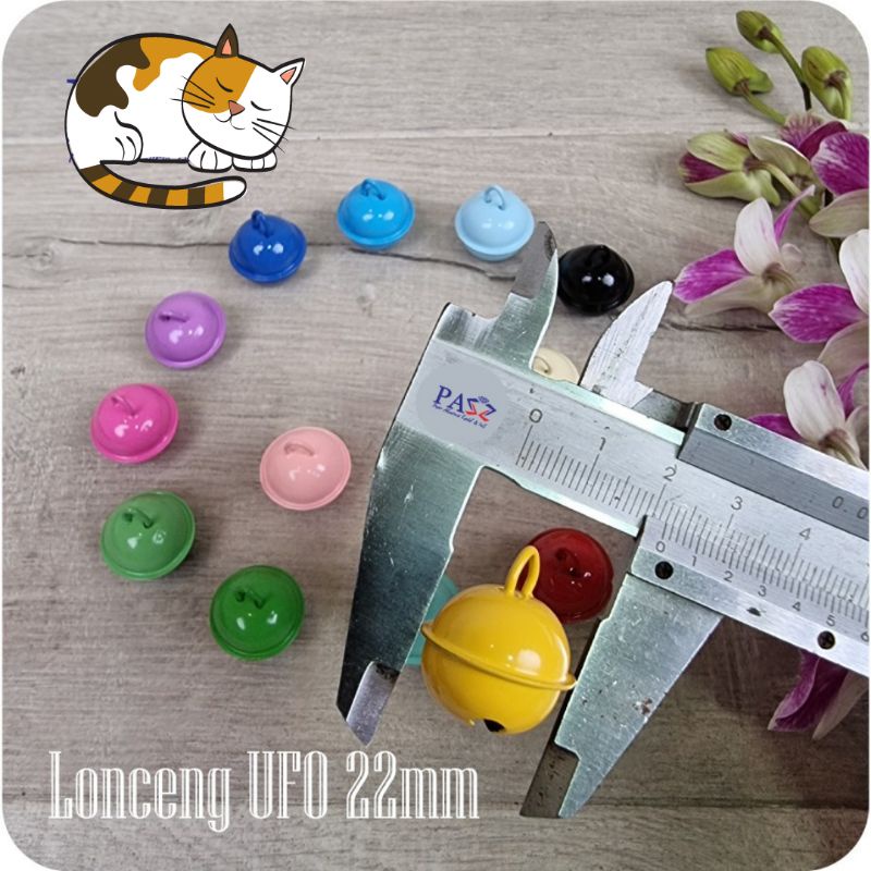 Lonceng Kucing Jumbo Ukuran 22 mm