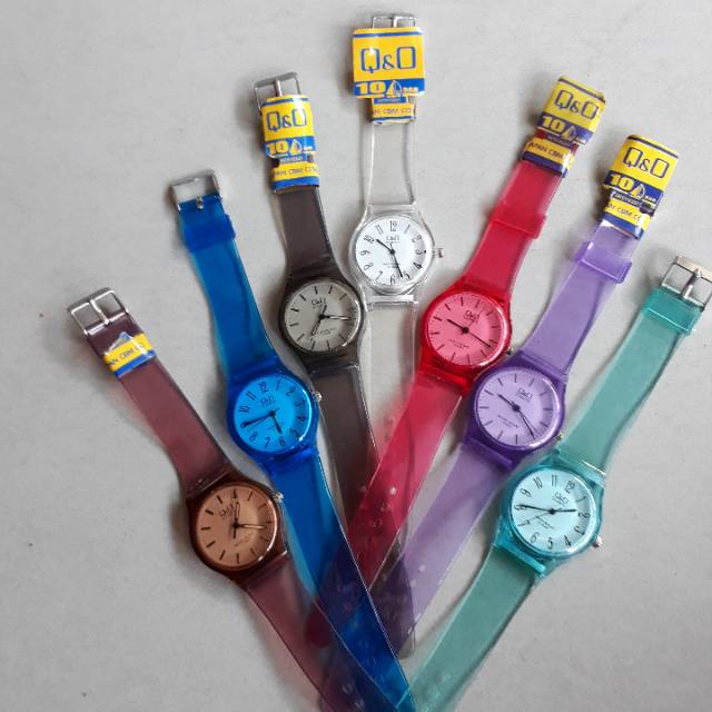 Jam tangan Transparant custom