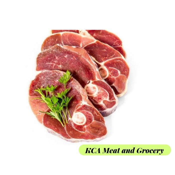 

Meat | Lamb Leg / Daging Paha Kambing Muda / Domba Import Aus Boneless 1Kg