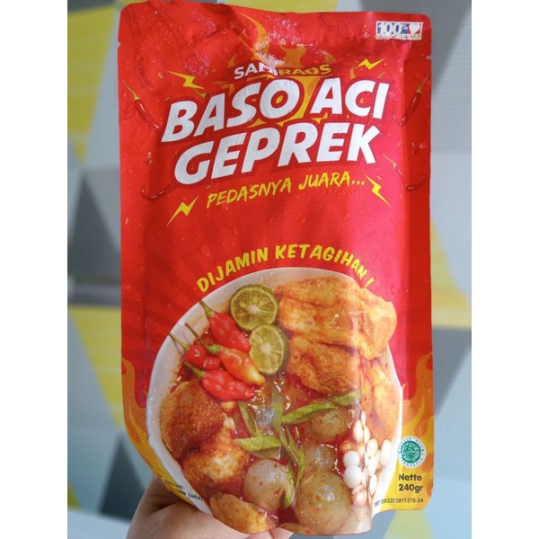 

bakso aci Geprek