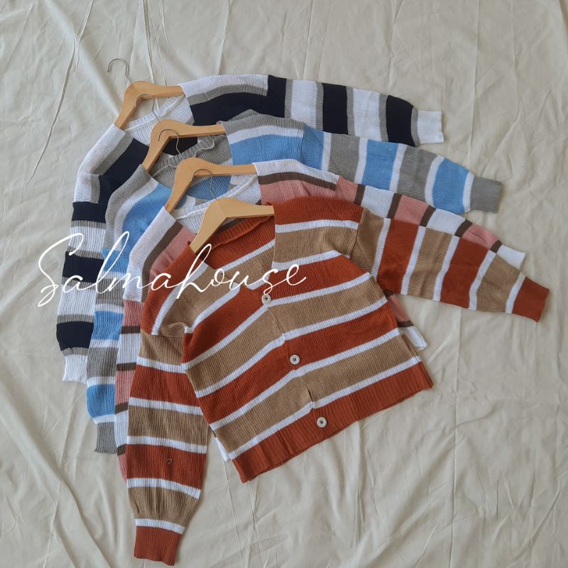 (COD) KOREAN CARDY CROP RAJUT KNITED/ CARDIGAN RAJUT MURAH/ CARDIGAN CROP RAJUT-3