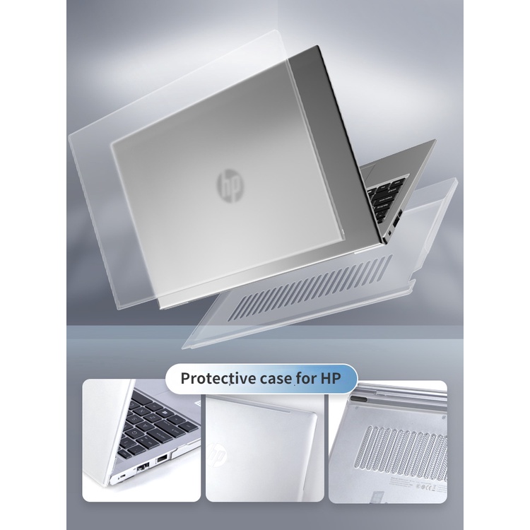 Cocok Untuk HP ProBook 440g8 Shell Pelindung HP ProBook 440g9 Hard Case Cover Pelindung Notebook Anti Jatuh Shell 14inch Stiker zhan 66 pro A 14g4 Film Pelindung