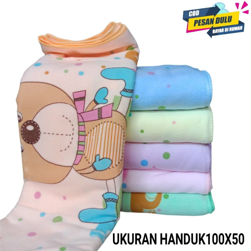 Import Handuk Bayi Halus / TWL Murah Lembut Perlengkapan Baby Lahir Newborn Lucu