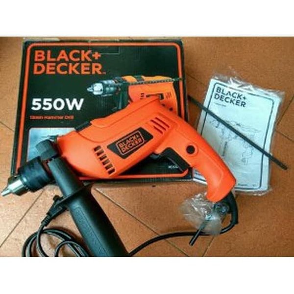 Mesin Bor Besi Beton 13mm BLACK DECKER HD555