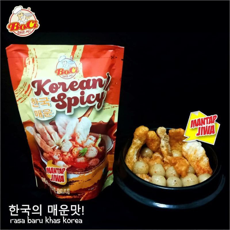 

Bocimantapjiwa/boci korean spicy
