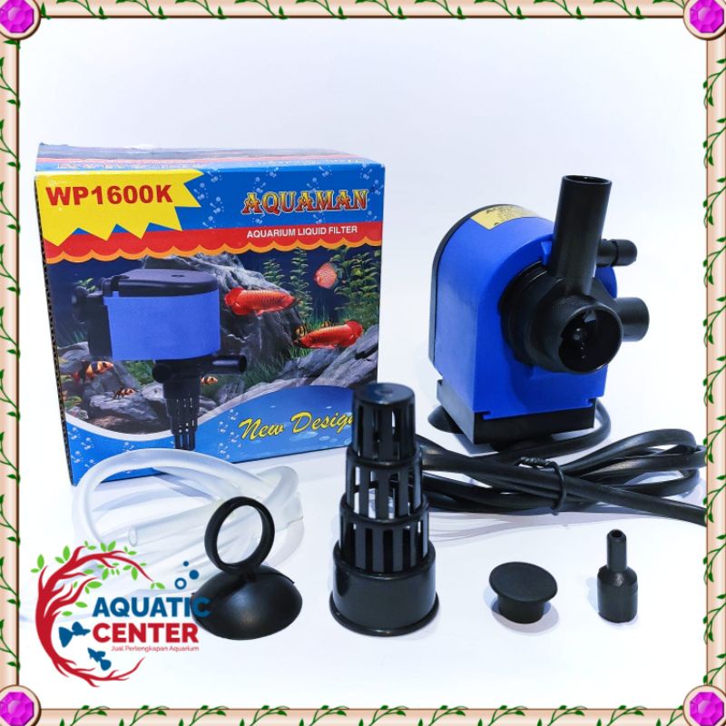 AQUAMAN WP 1600K POWER HEAD POMPA AQUARIUM AQUASCAPE