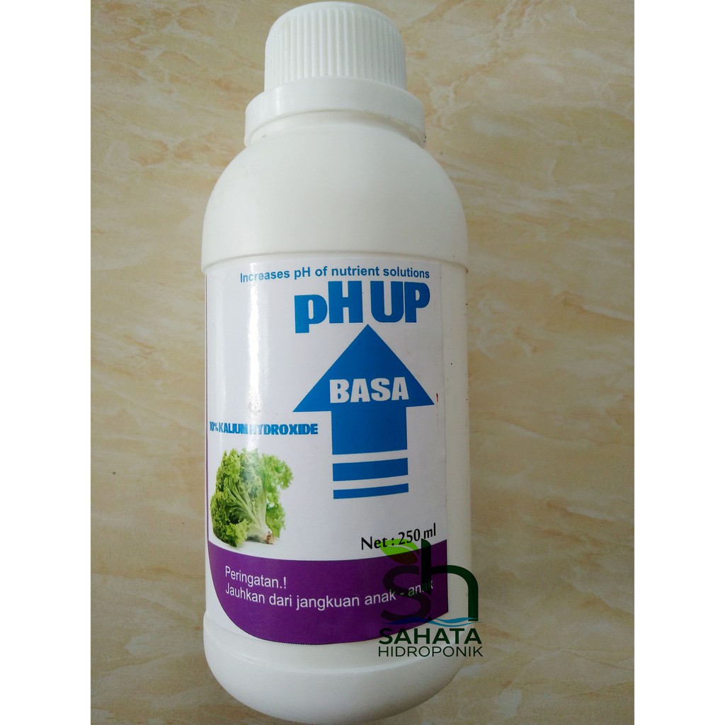 PH Up Hidroponik 250 Ml - Utk Menaikkan PH Tandon Hidroponik