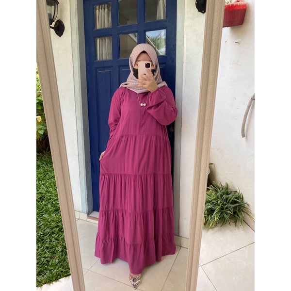 WILLO DRESS BY RATERA OUTFIT home dress Dress rayon home dress murah