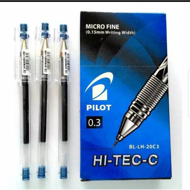 

MJ Bolpen PILOT HITEC 0.3mm / Pulpen / Pen/Pena/Balpen/Ballpoint