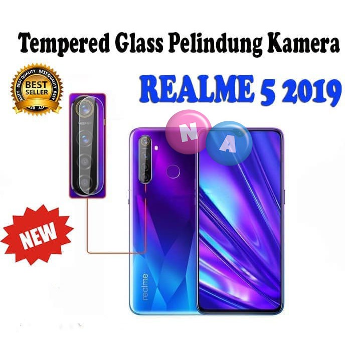 Tempered Glass Kamera REALME 5 - Realme 5 Pro - Pelindung Kamera Realme