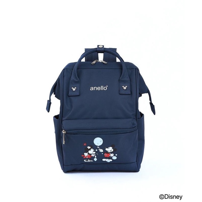 DisneyAnello - Tas Ransel Wanita - Kuchigane Tas Ransel Small Navy