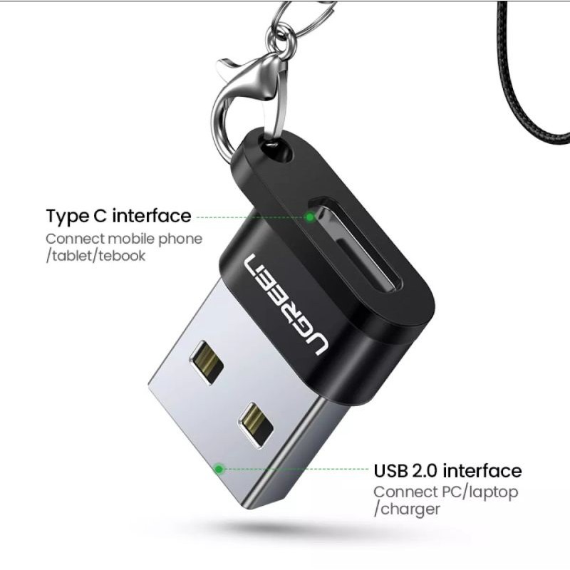 Ugreen Type C to Usb 3.0 / 2.0 - Ugreen Usb C Female to Usb Male Original