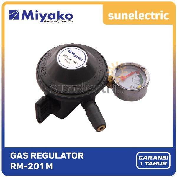 Jual Miyako Gas Regulator Meter RM201 M Kepala Regulator Kompor Gas