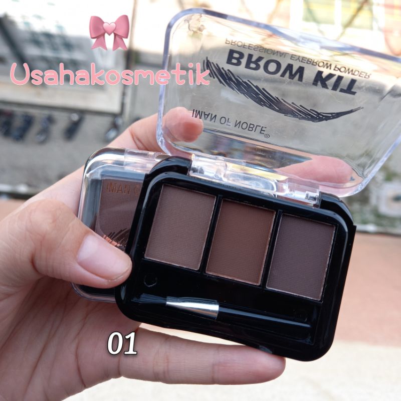 IMAN OF NOBLE EYEBROW 2 WARNA EYEBROW POWDER 2 WARNA No. 970