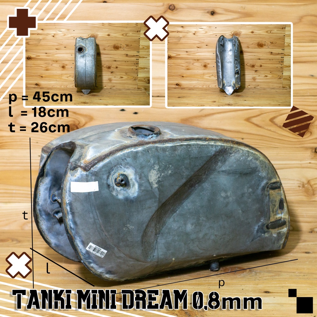 Tangki honda dream mini / tangki honda cb dream