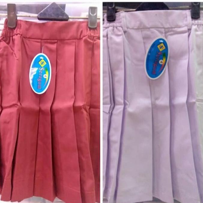ROK PENDEK SD MERAH DAN PUTIH MERK SERAGAM
