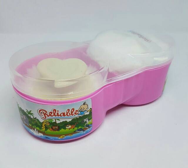 Tempat bedak bayi isi 2 reliable