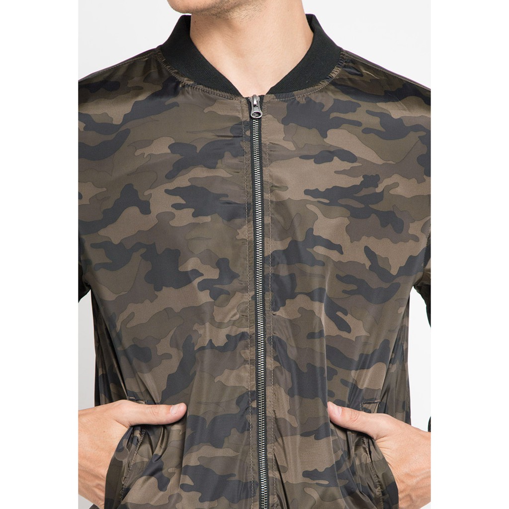 TRIPLE Jaket Bomber Army (JKM 525 01 BRW)