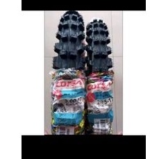 BAN CROSS CORSA DEPAN BELAKANG 2PCS 275-300 RING 17 PAKET READY