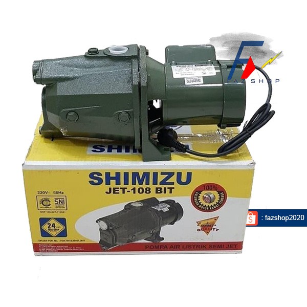 pompa air semi jet pump shimizu JET 108 BIT / JET108BIT