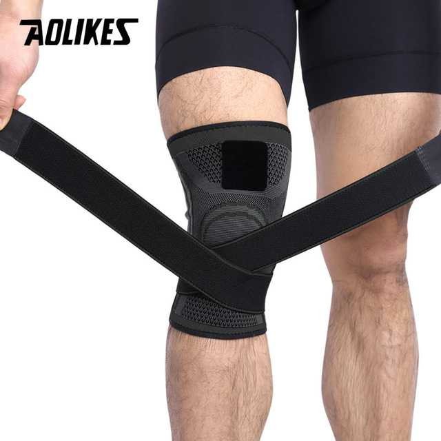 Paling Dicari ! AOLIKES Pelindung Lutut Olahraga Knee Support Fitness - A-7720