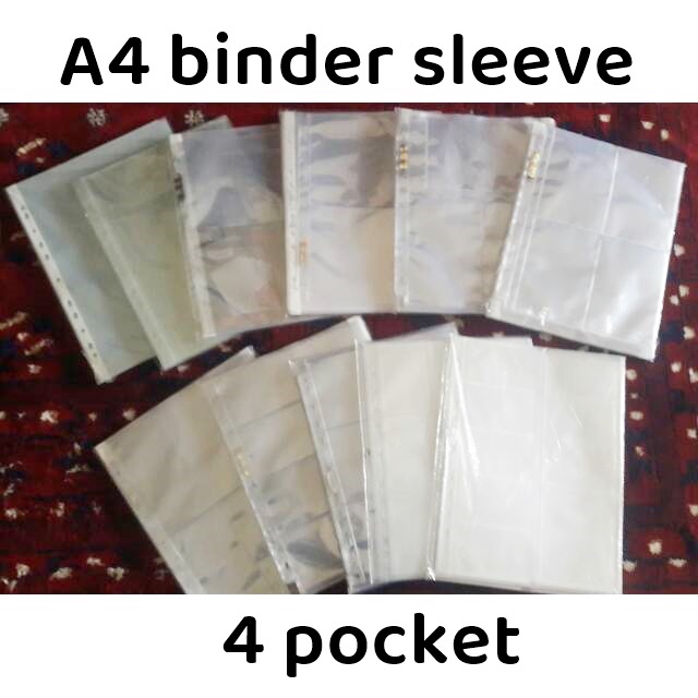 

A4 binder sleeve 4pocket Bambi | Bantex | BCW | Meet | Mingt | UltraPro | Sultan