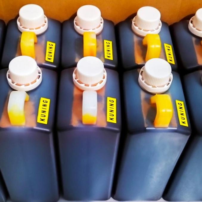 

---Terbartu--- tinta stampel flash warna kuning ,warna lebih terang