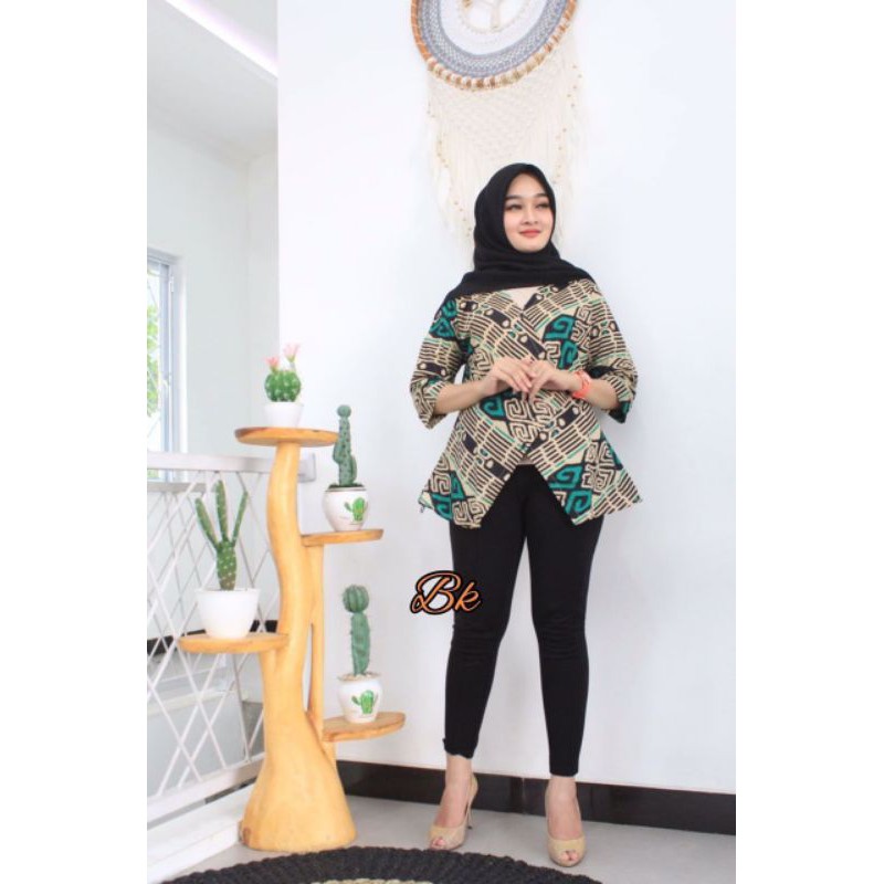 cod --- kimono batik kampus/ blazer batik