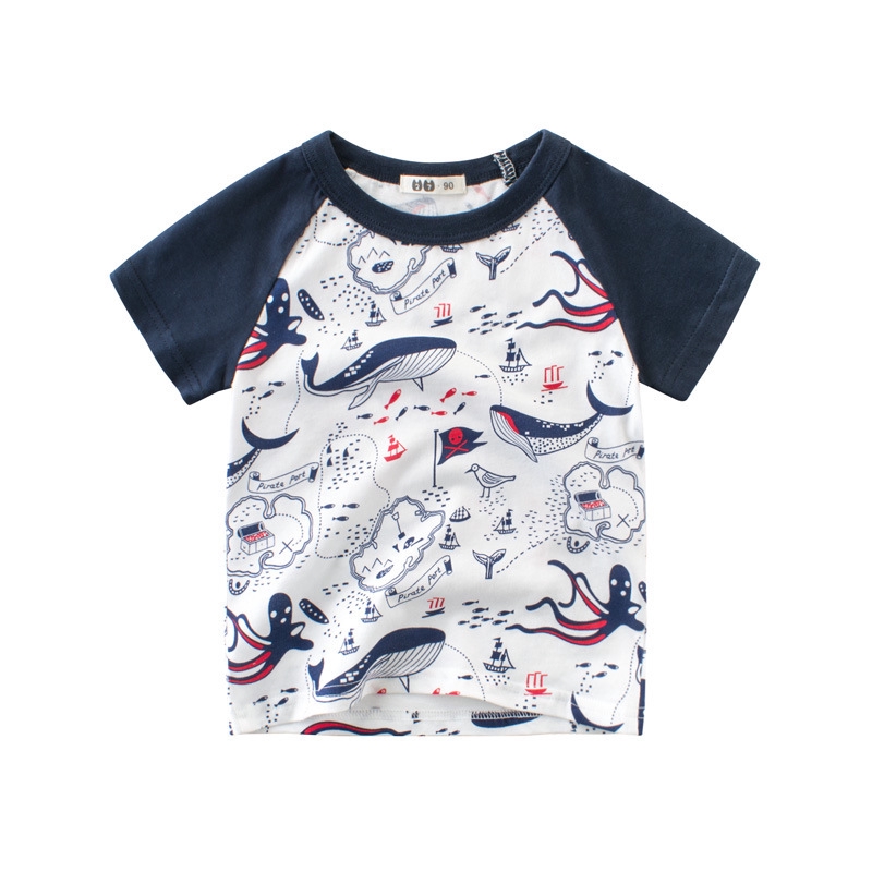 Kaos T shirt Anak Laki laki Lengan Pendek Gambar Kartun Kaos T shirt Anak Laki laki Lengan Pendek Gambar Kartun