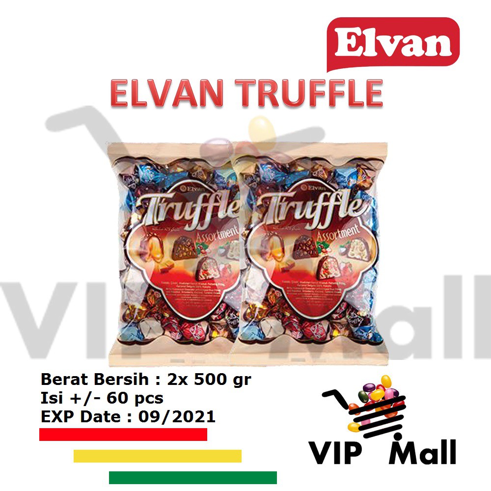 Jual Elvan Truffle 1 Kg Chocolate Coklat Arab Turki Turkey Shopee Indonesia 6162