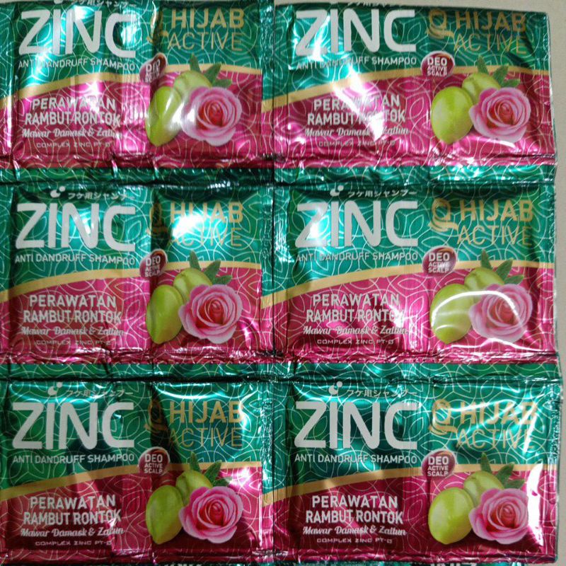 zink shampo rt , isi 24sachet/12pasang.