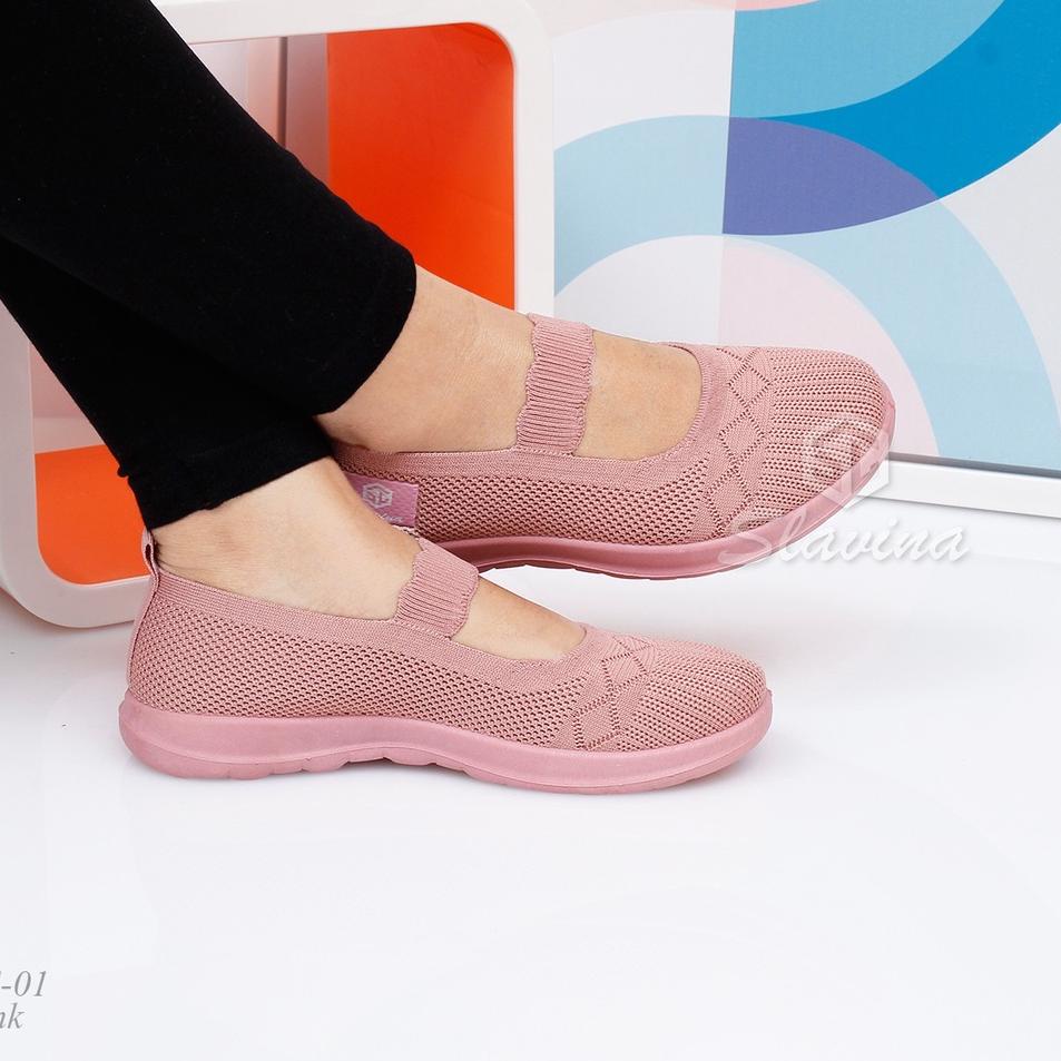 ➢ Sepatu Wanita Slavina Wedges ES01-N ⅍