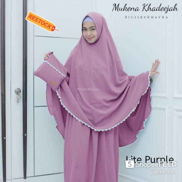 Mukena Khadeejah 2in1 - Ricis by Khayra