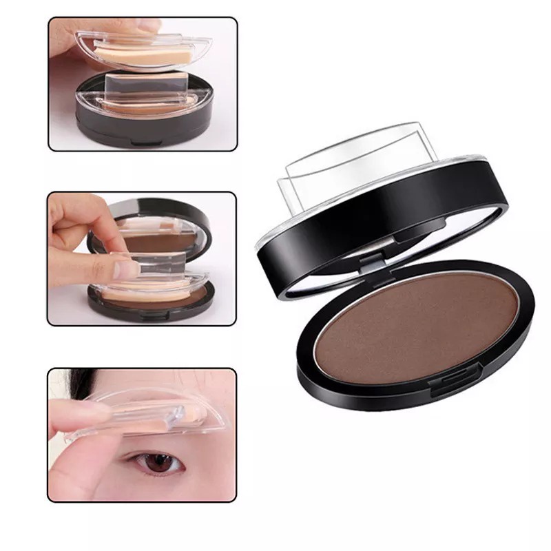 EYEBROW STAMP STEMPEL CETAKAN ALIS INSTAN STAMPEL EYE BROW INSTANT PENSIL STAMPLE MAKE UP MATA CEPAT 3 DETIK SELESAI MAKEUP ALIS ALIS BUBUK CAP TAHAN AIR BUBUK RIAS PROFESIONAL ALAMI KOSMETIK TAHAN LAMA U145