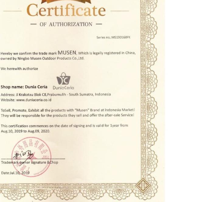 Arrow Musen 6mm Spine 1200 Tipe 6001